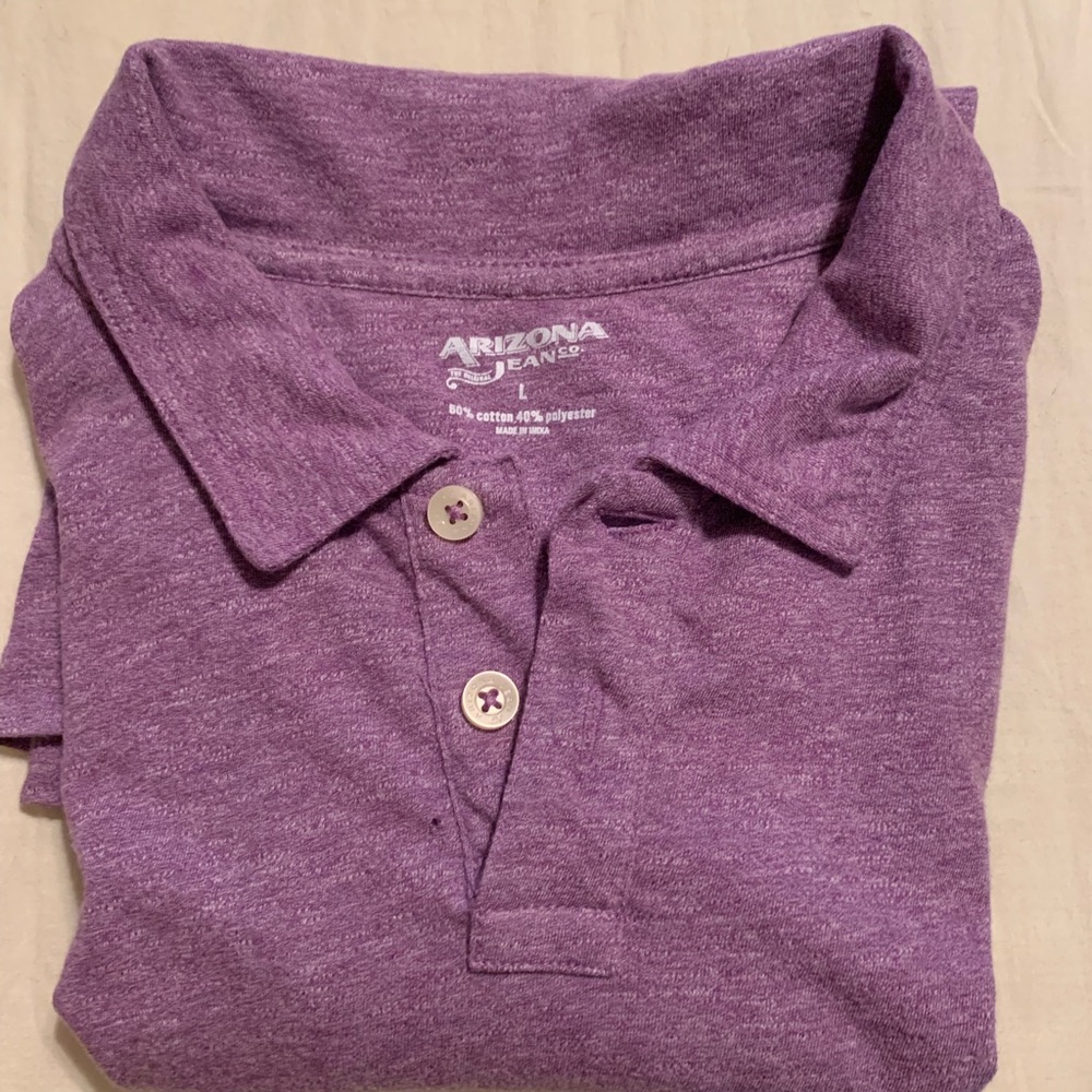 Men’s Arizona Brand Purple Polo
